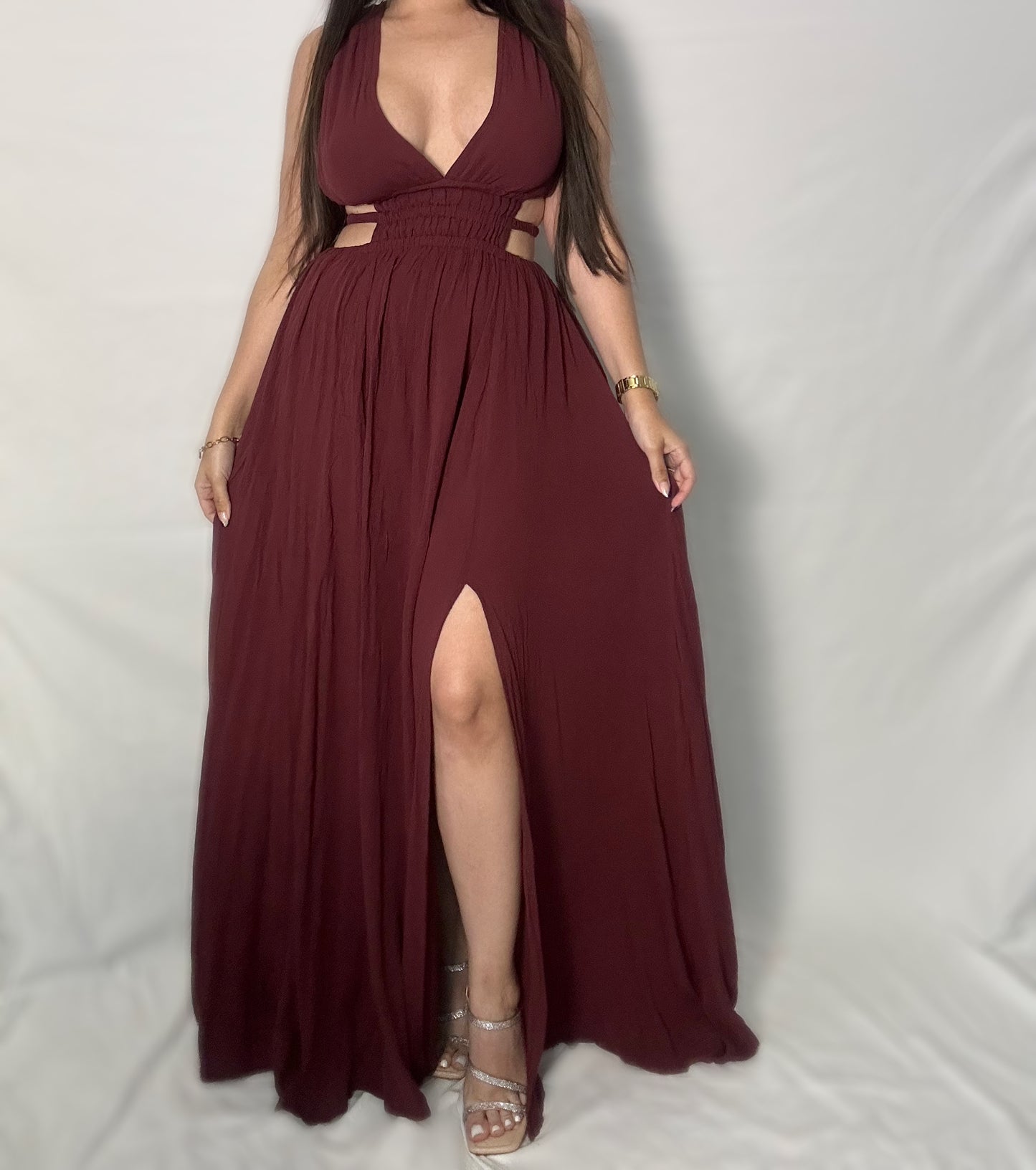 Wine Maxi Look